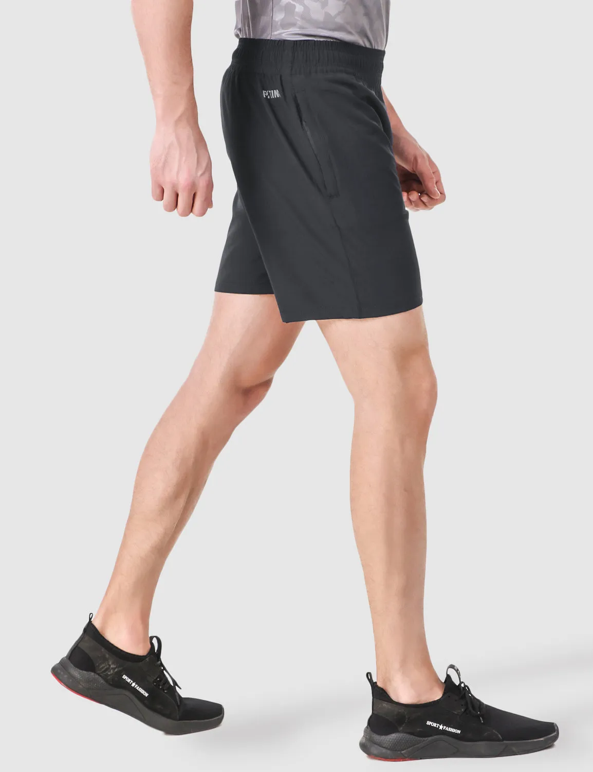 Fashionable Look Casual Style Versatile Comfort Shorts with Smart Pockets ?C Grey