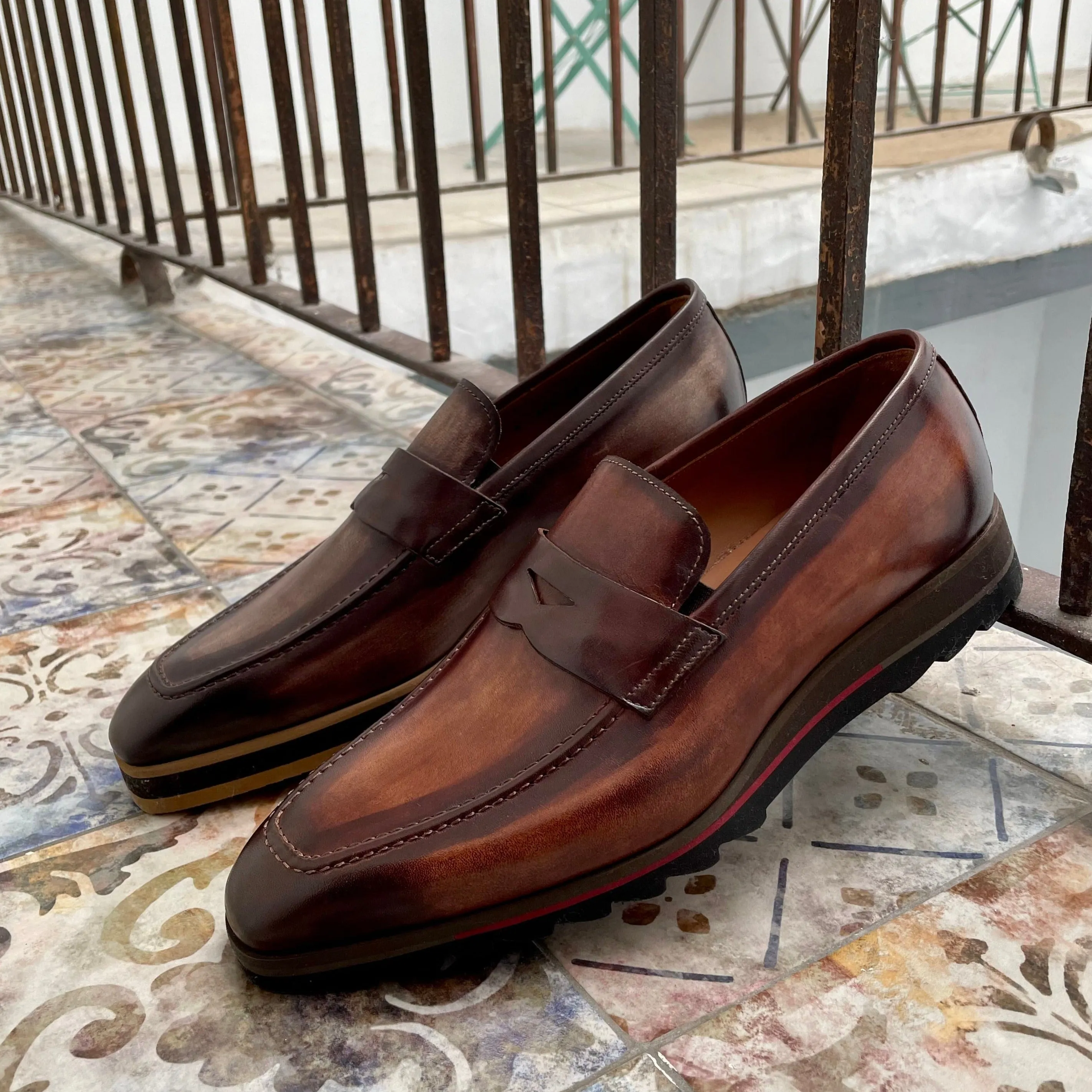 Rain Step AMBERES SPORT MARRONE LOAFER