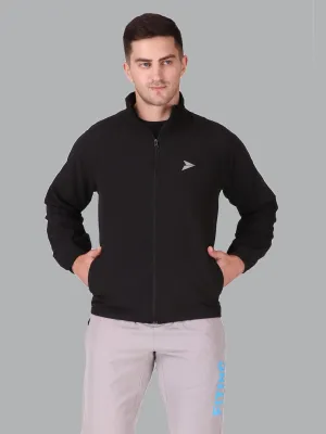 Camera Glow Insulated Outerwear Sporty Active Jacket - Black