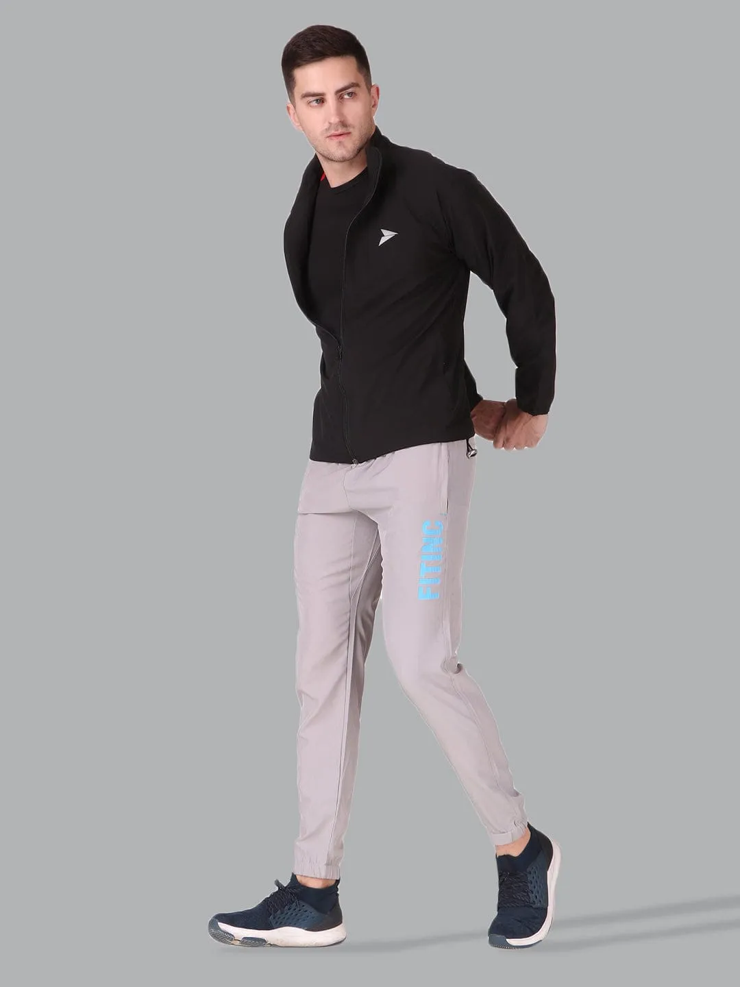 Sporty Active Jacket - Black FrictionResistantFabric Snow Core