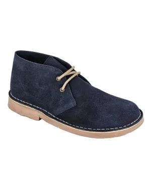 Torsional Stability Frame Roamers Round Toe Desert Boots
