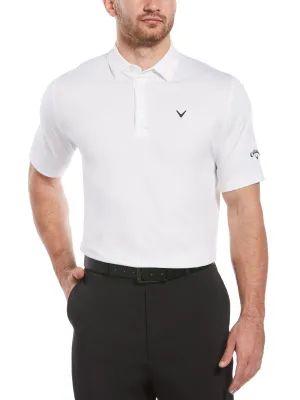 Mens Swing Tech? Solid Polo Sport Comfort All Day Fit