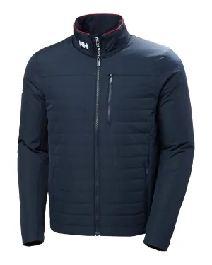 Helly Hansen Mens Crew Insulated Sailing Jacket 2.0 Moon Cool Smile Ease