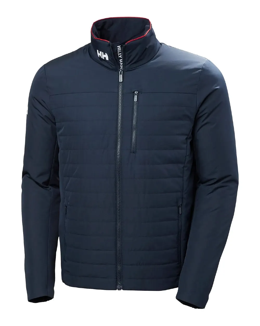 Helly Hansen Mens Crew Insulated Sailing Jacket 2.0 Thermal Insulation Regal Glow