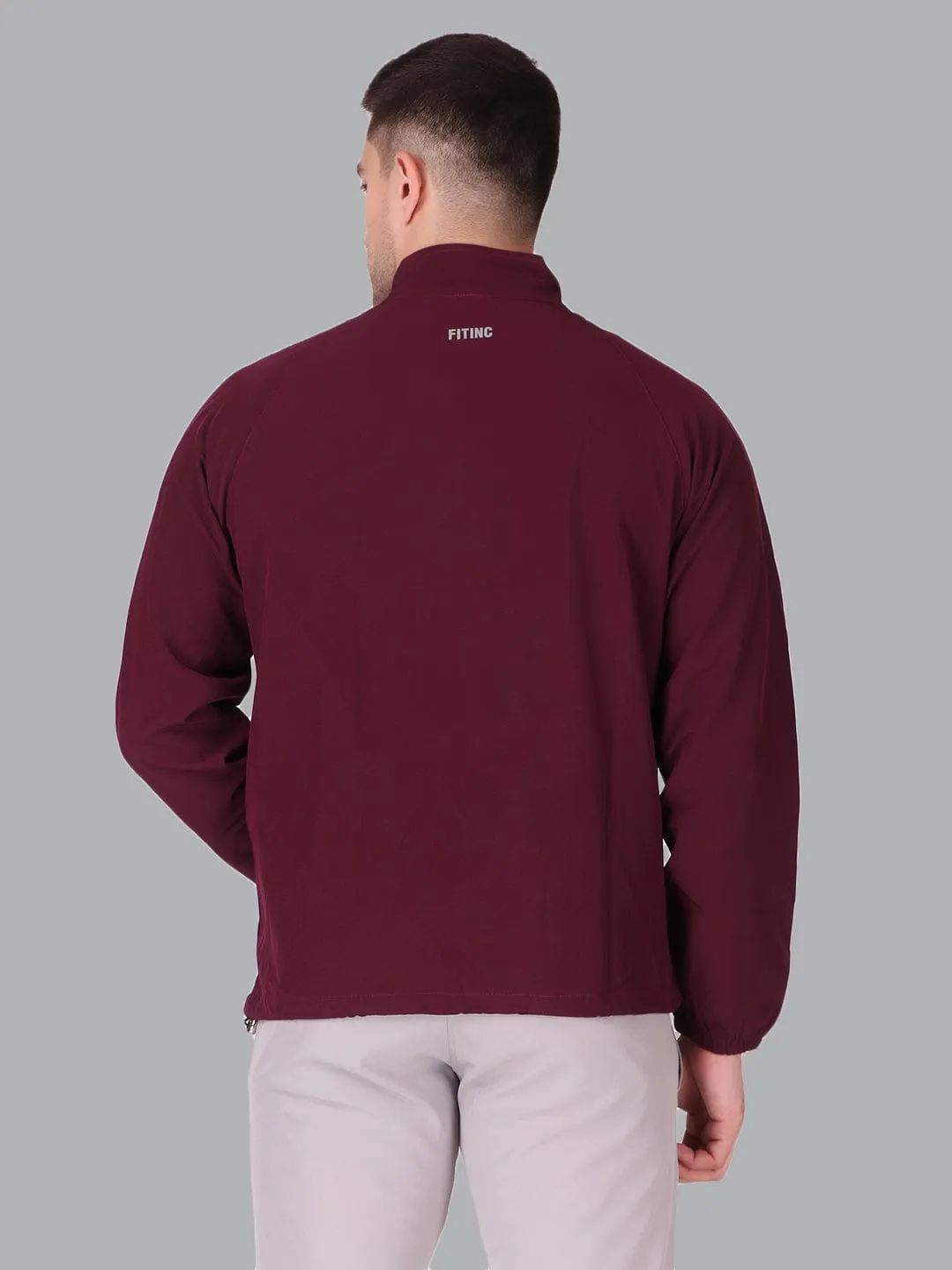 Sporty Active Jacket - Wine Smart Design