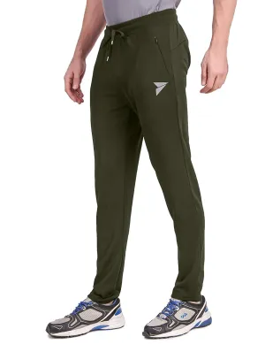 StealthFlex Multi Sport Track Pant - Olive Ultra Soft Texture Twill Weave Texture
