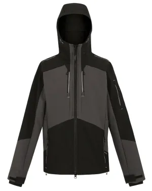 MoistureWicking Fabric Regatta Professional Mens 4Tex Stretch 3 Layer Softshell Jacket
