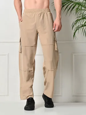 Easy Motion All-Purpose 6-Pocket Cargo Pants - Beige