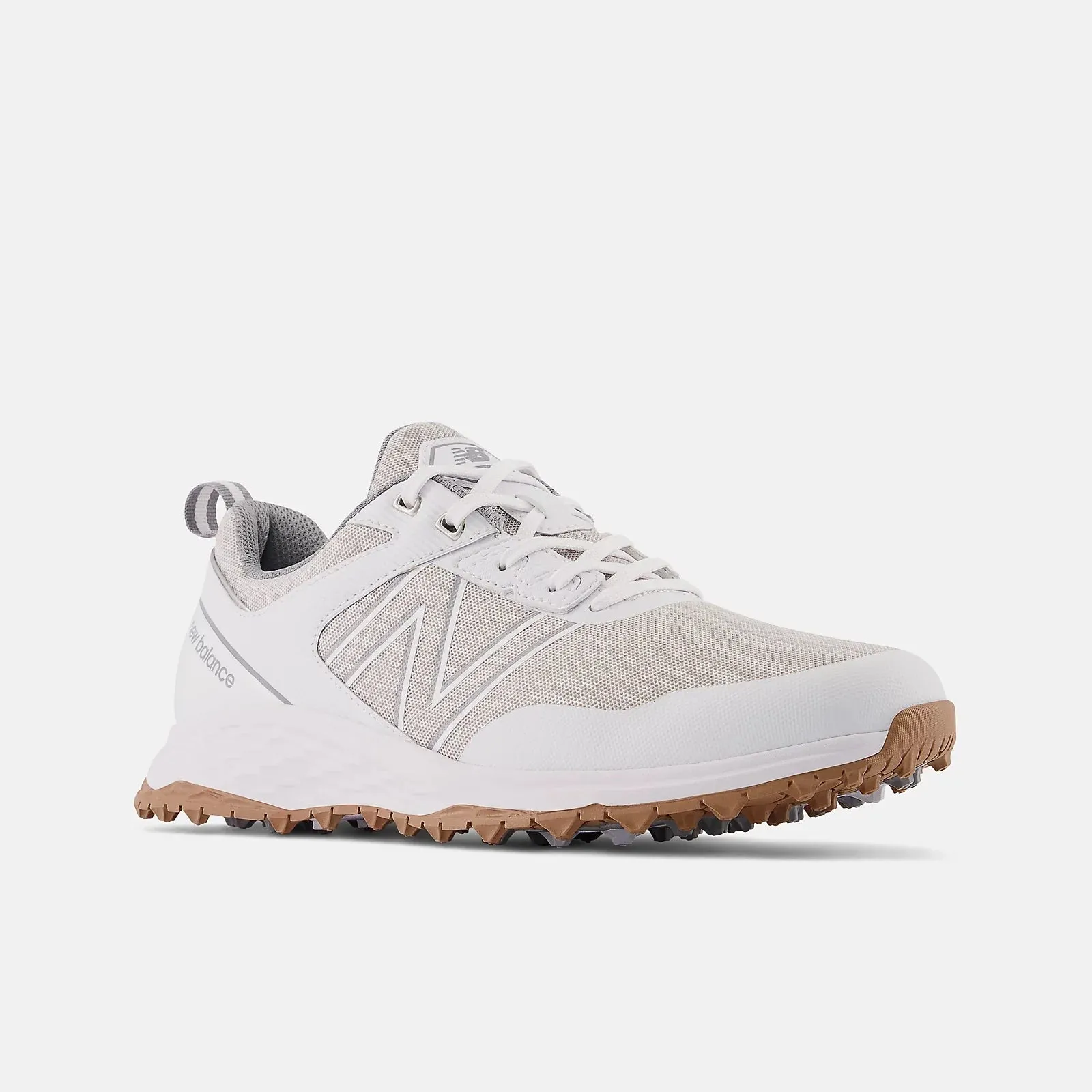 Breath Ease Impact protection New Balance Mens Fresh Foam Contend Golf Shoe  - WHITE