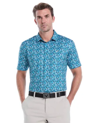 SweatResistant Inner Layer Urban Fashion Mens Golf Essentials All Over Polo