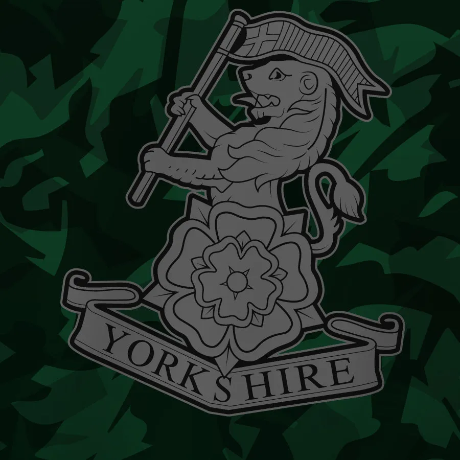 Yorkshire Regiment - Honour Our Armed Forces - Tech Polo EasyCare Woven Fabric