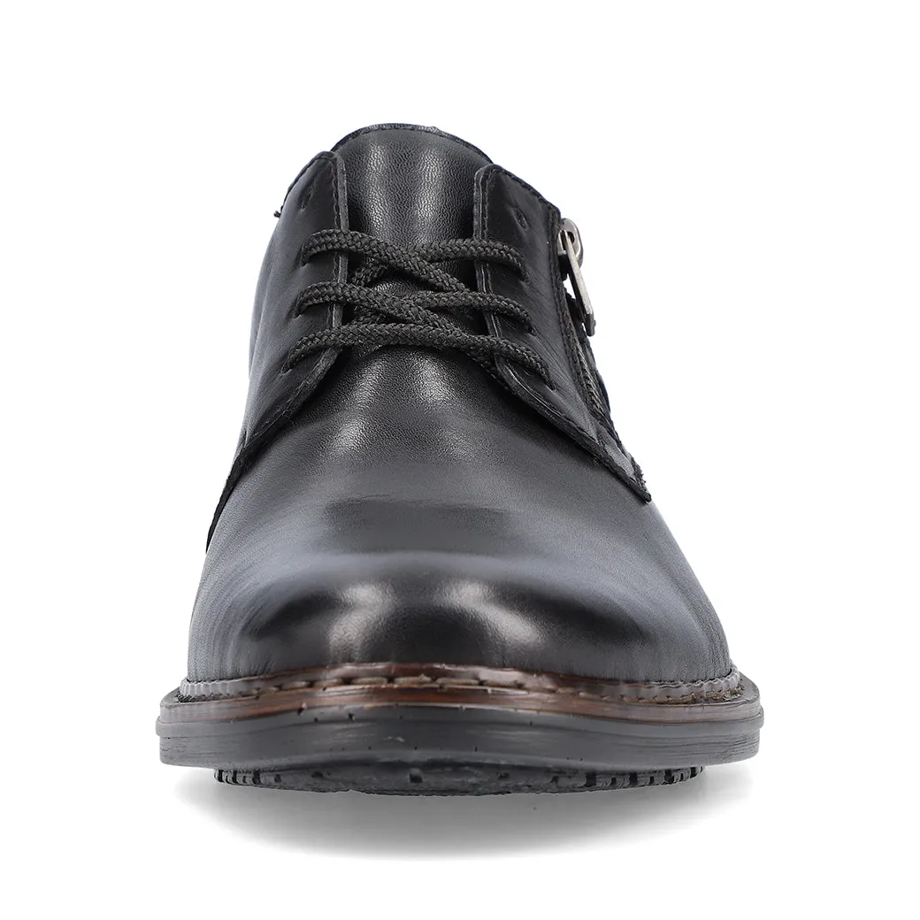 Mens Rieker Dustin 01 in Nero/Schwarz/Smoke Pair Quick Italian Glam