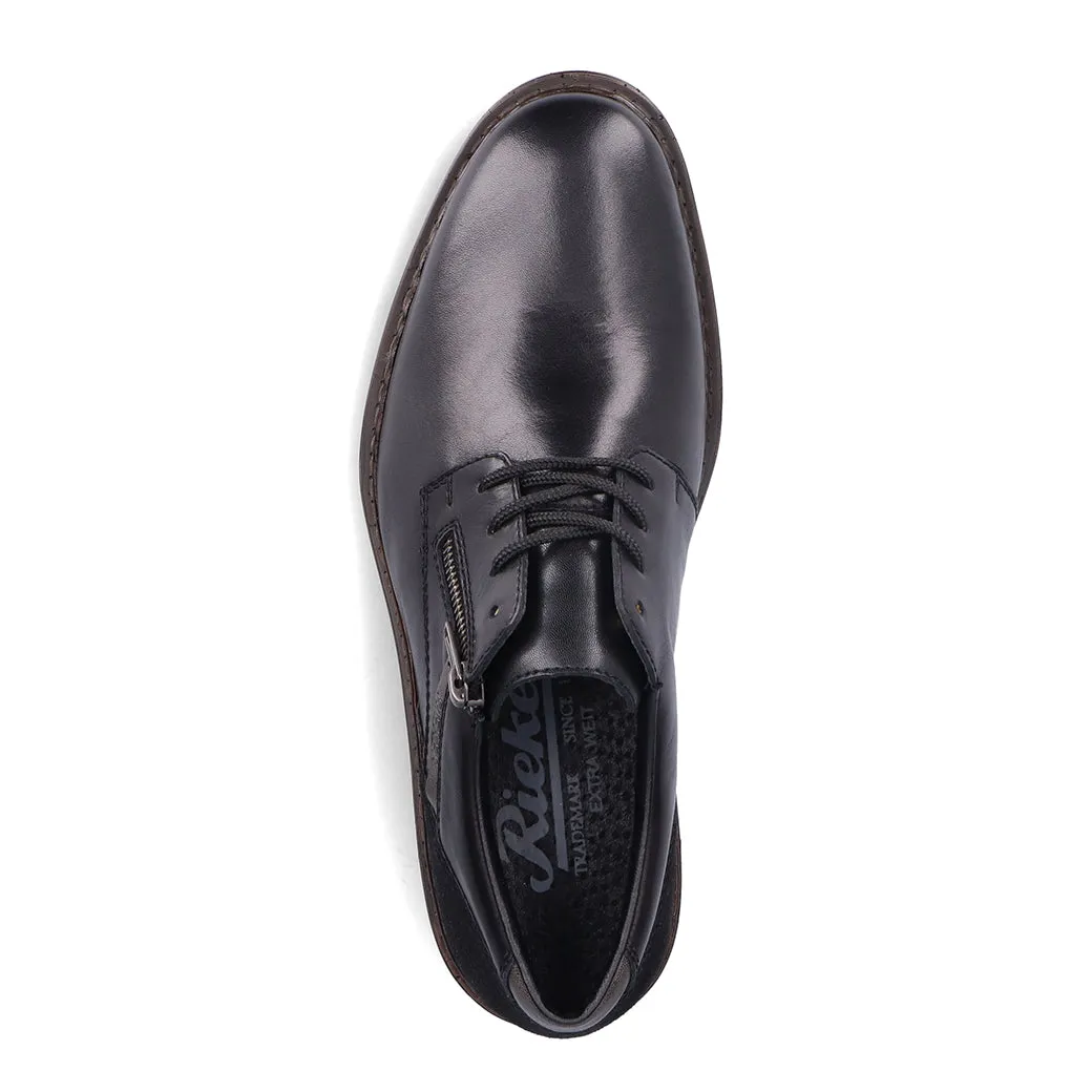 Mens Rieker Dustin 01 in Nero/Schwarz/Smoke sports