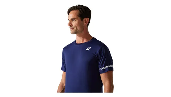 Asics Court SS Tee - Peacoat Soft Waistband