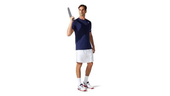 Asics Court SS Tee - Peacoat Active Layering Chic Fashion