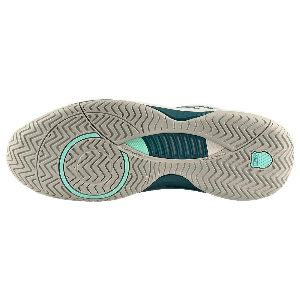 K-Swiss Men's Hypercourt Supreme 2 - Star White/Indian Teal fitness enthusiasts