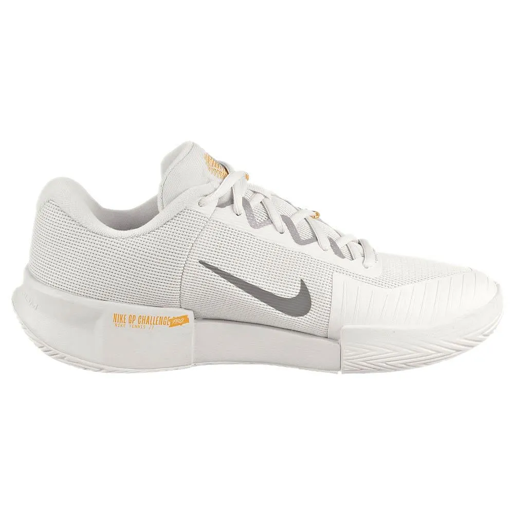 Non Marking Sole Breathable Airflow Nike Men's Air Zoom GP Challenge Pro - Premium - Phantom/Metallic Gold