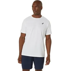 ASICS Mens Spiral Embroidery Tee Sporty Comfort Essential Casual