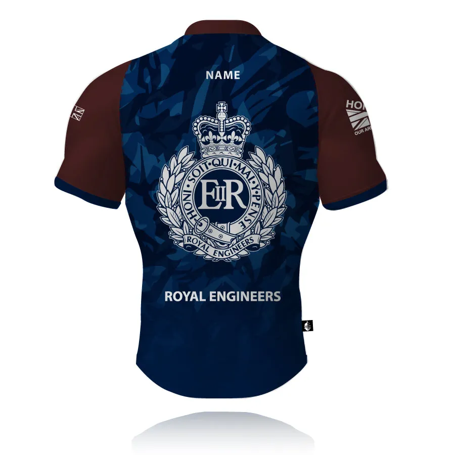 Royal Engineers - Honour Our Armed Forces  - Rugby/Training Shirt Vintage Wash Essential Layer
