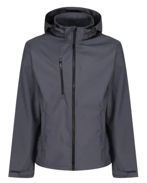 Street Sport Regatta Professional Mens Venturer 3 Layer Printable Hooded Softshell Jacket