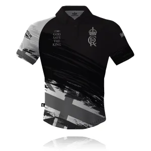 Weekend Comfort Honour Our Armed Forces - King Charles III 'God Save The King' - Tech Polo (CLEARANCE)