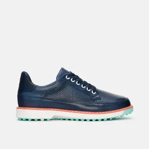 Davinci Leggero - Navy/Mandarin Red Lace   Up Closure durable soles