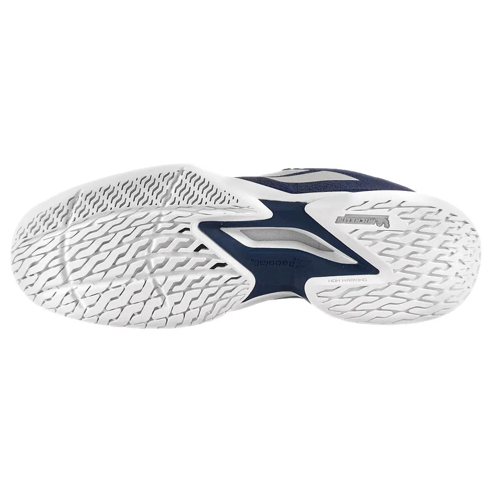 Vibration Dampening Babolat Men's Jet Mach III - Dark Blue/Silver