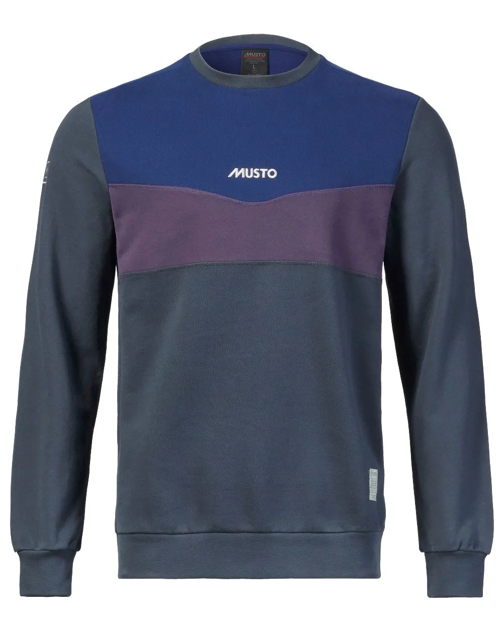 Musto Mens 64 Tri Colour Sweatshirt Core Active