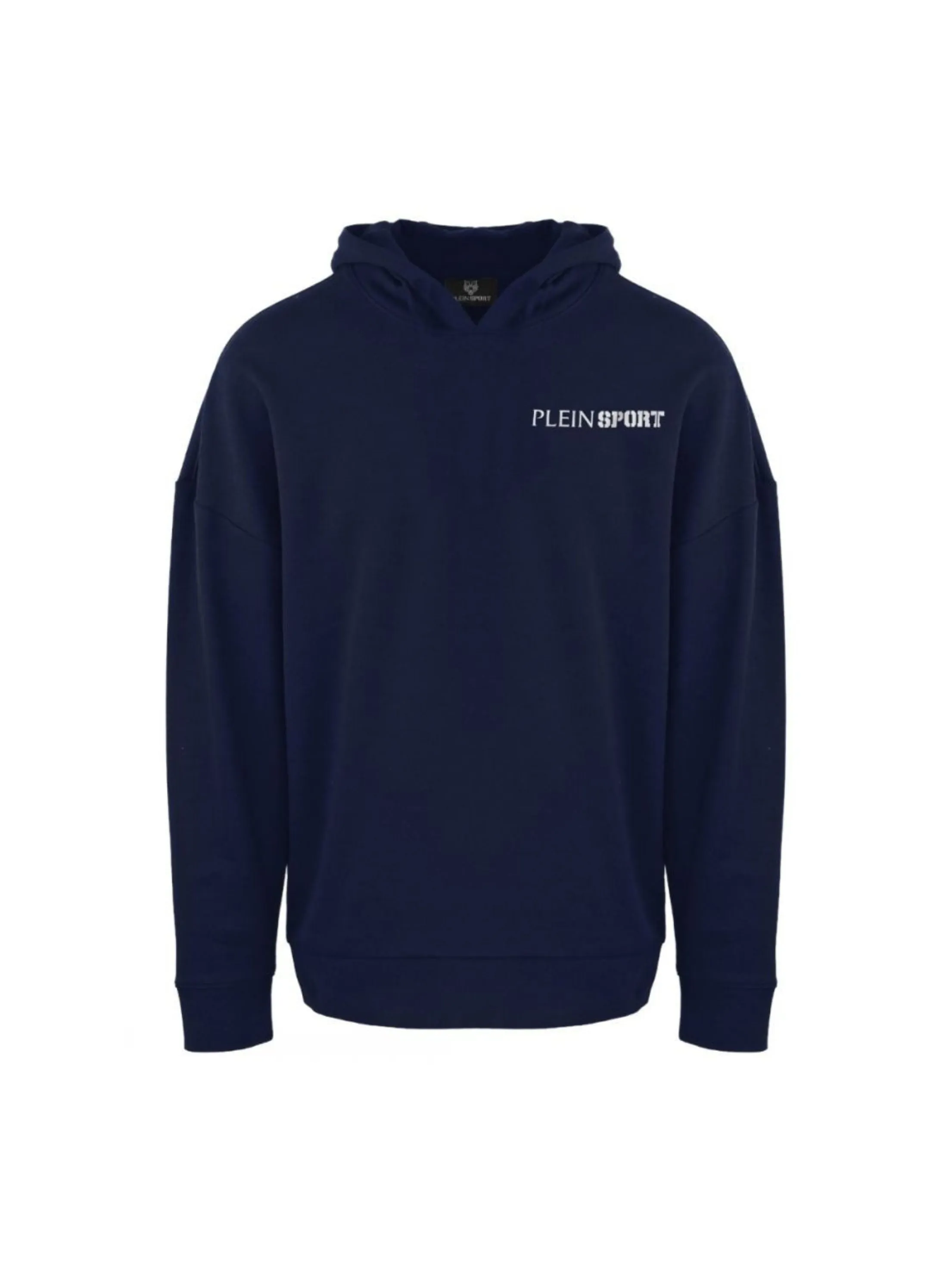 Stylish Fit Men's Brand Logo Printed  Sweaters,Navy