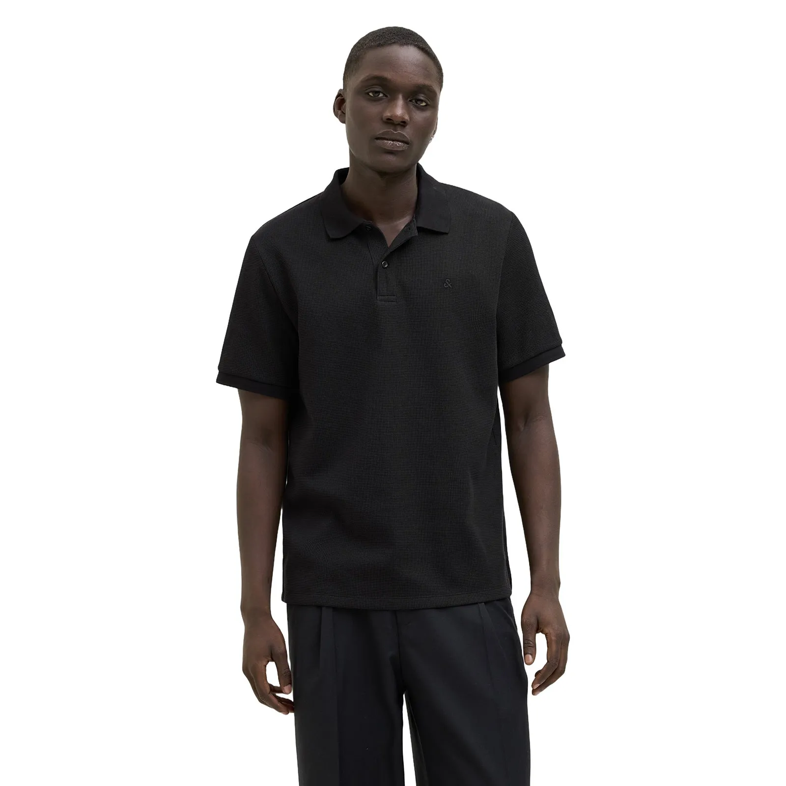 Versatile Fashion Comfy Stretch Jack & Jones Mens Austin  Short Sleeve Polo Shirt