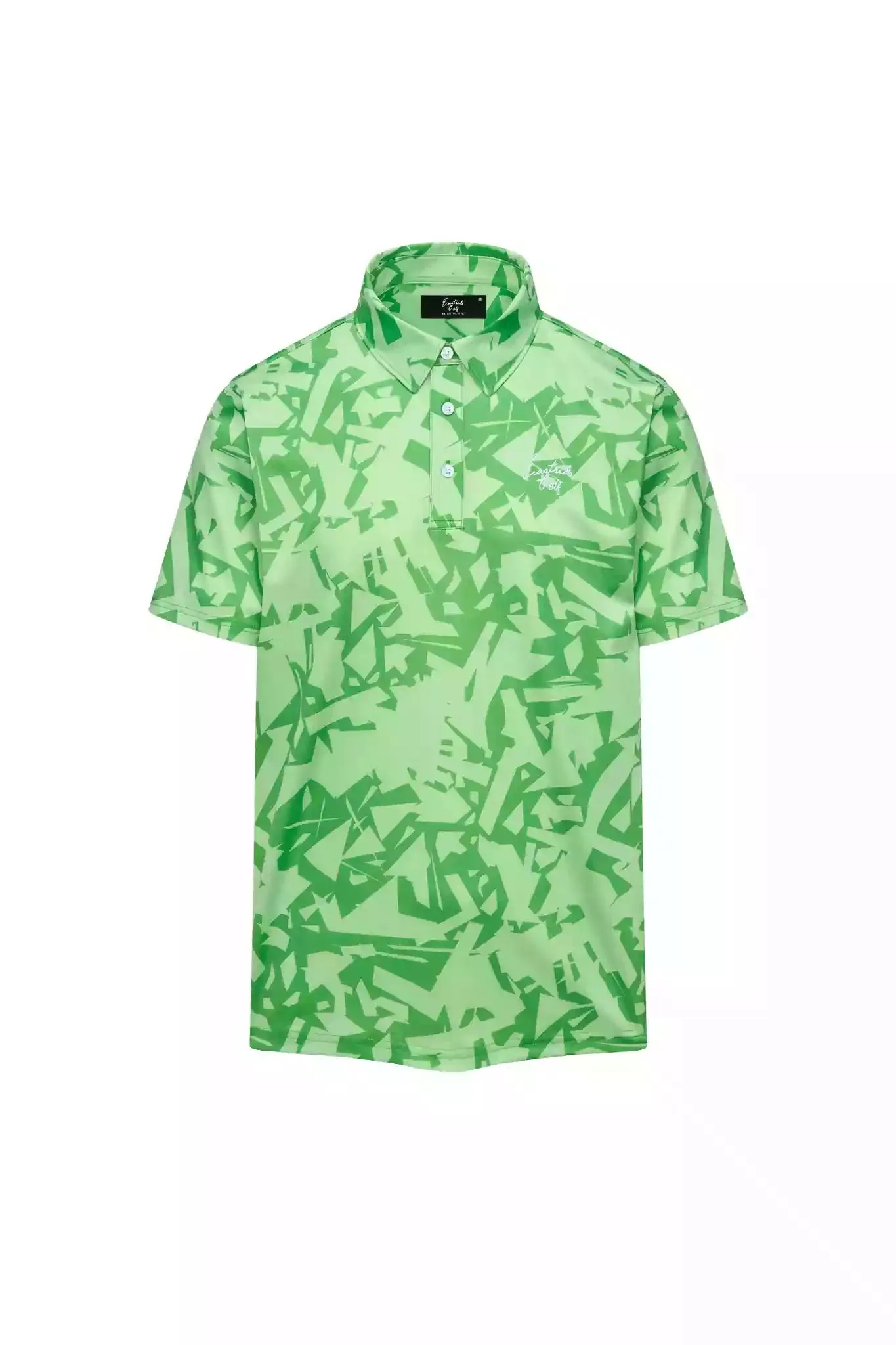 Stretch Comfort Fashion Ready Shatter Print Signature Golf Polo