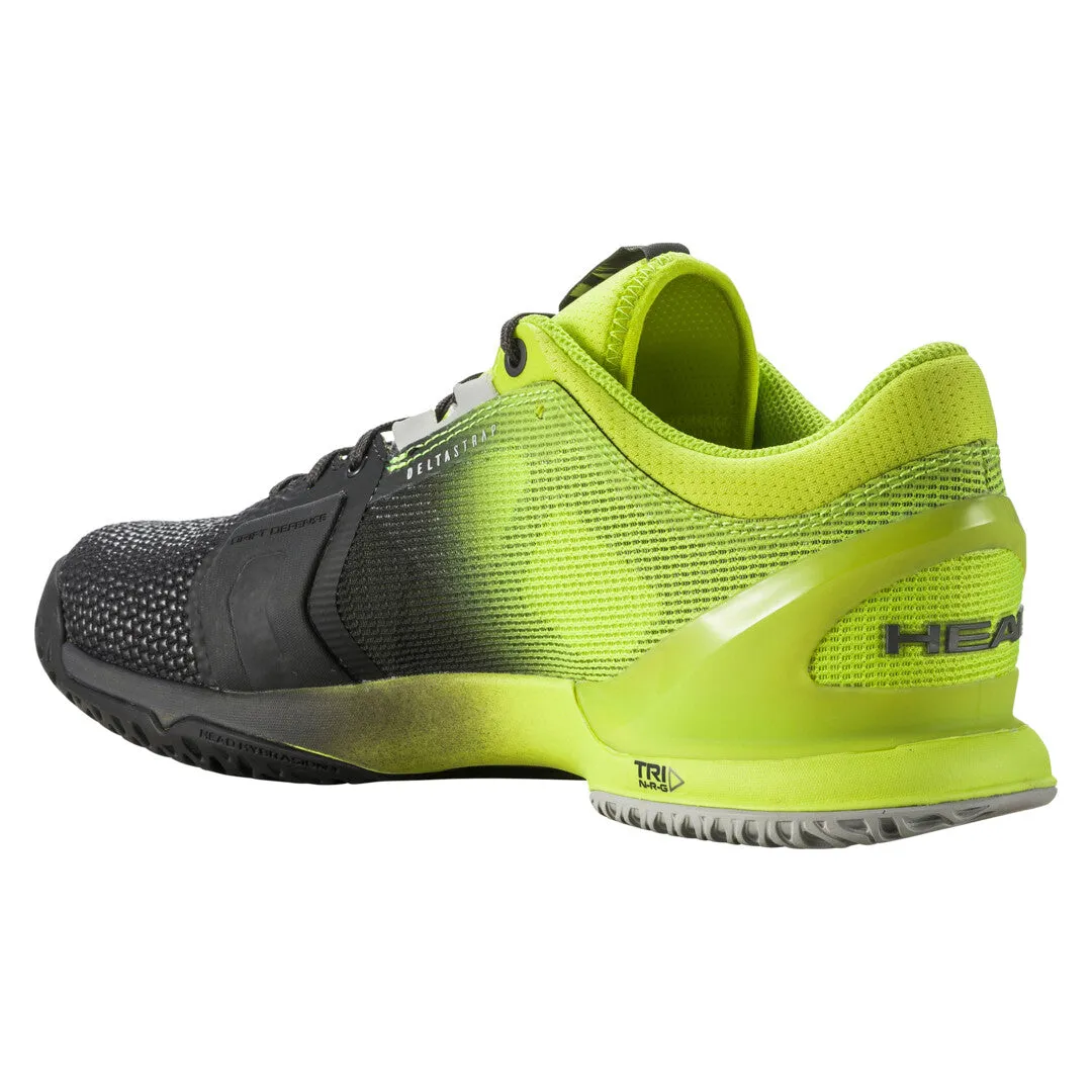 Seamless Fit Head Sprint Pro 3.0 SF Tennis Shoes - Black/Lime
