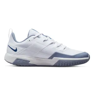 Nike Court Vapor Lite Mens Hard Court Tennis Shoes - White/Mystic Navy-Ashen Slate Mobility Seekers Gym goers