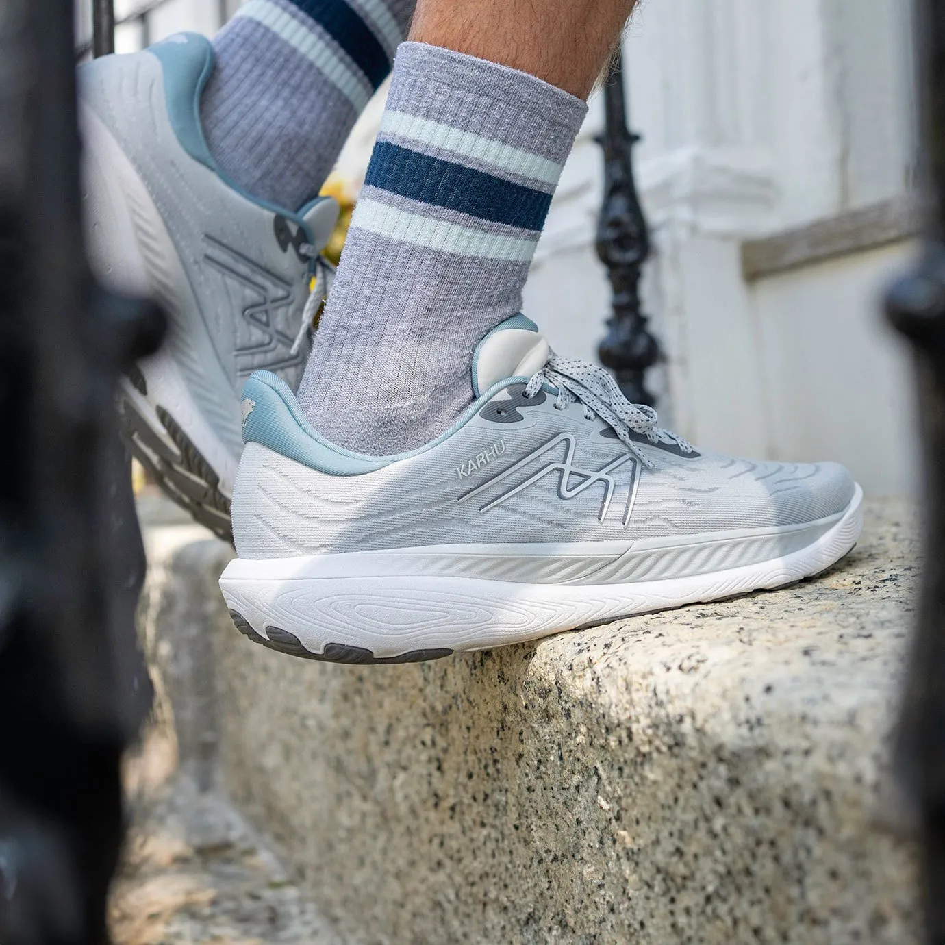 MEN'S IKONI 3.0 HIVO - GLACIER GRAY / QUIET SHADE Ankle Collar Padding