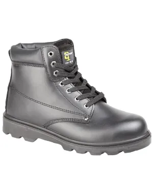 Office Smart Contoured Arch Bridge Grafters Padded Safety Boots