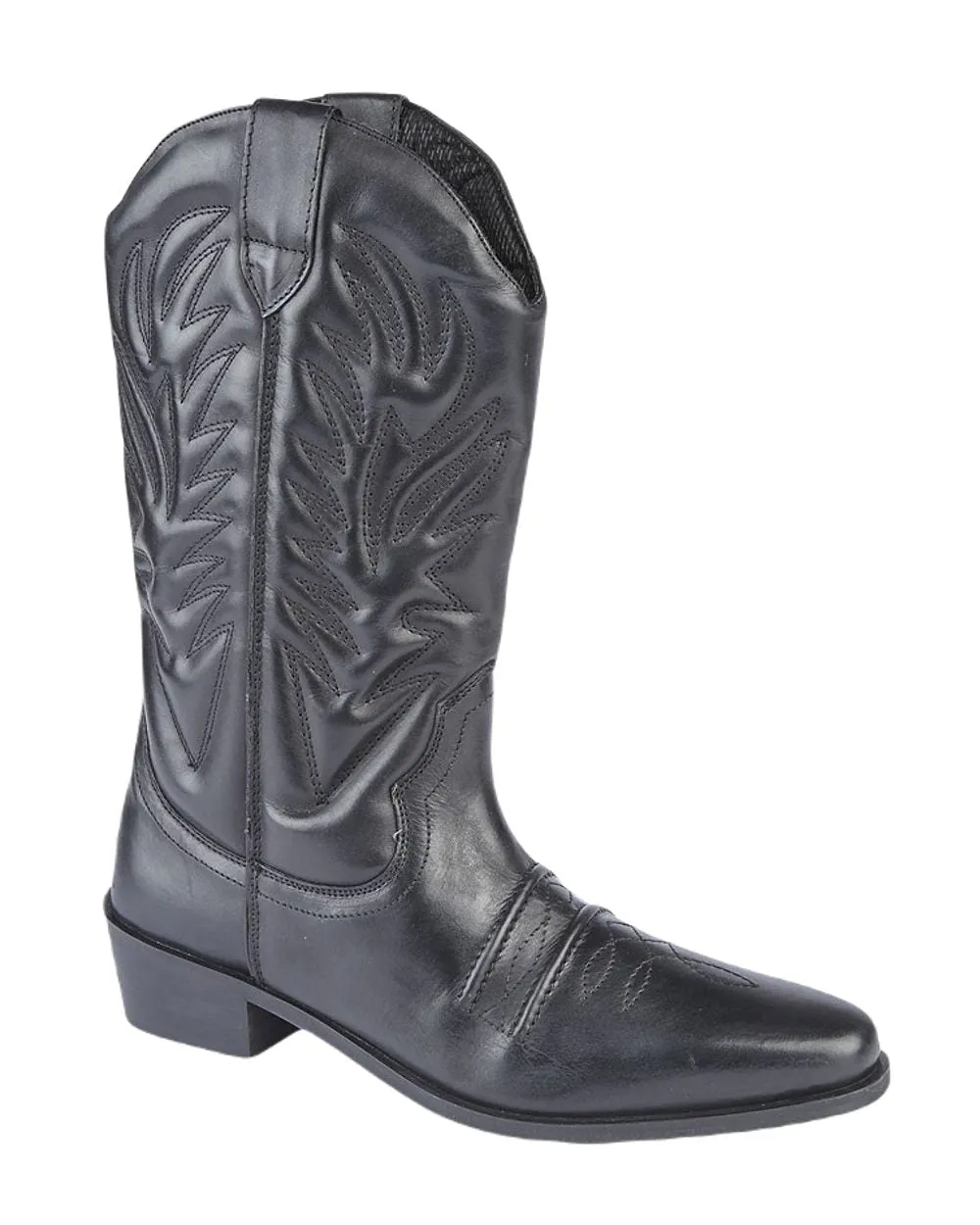 Shock Diffusing Plate Woodland High Clive Western Cowboy Boots