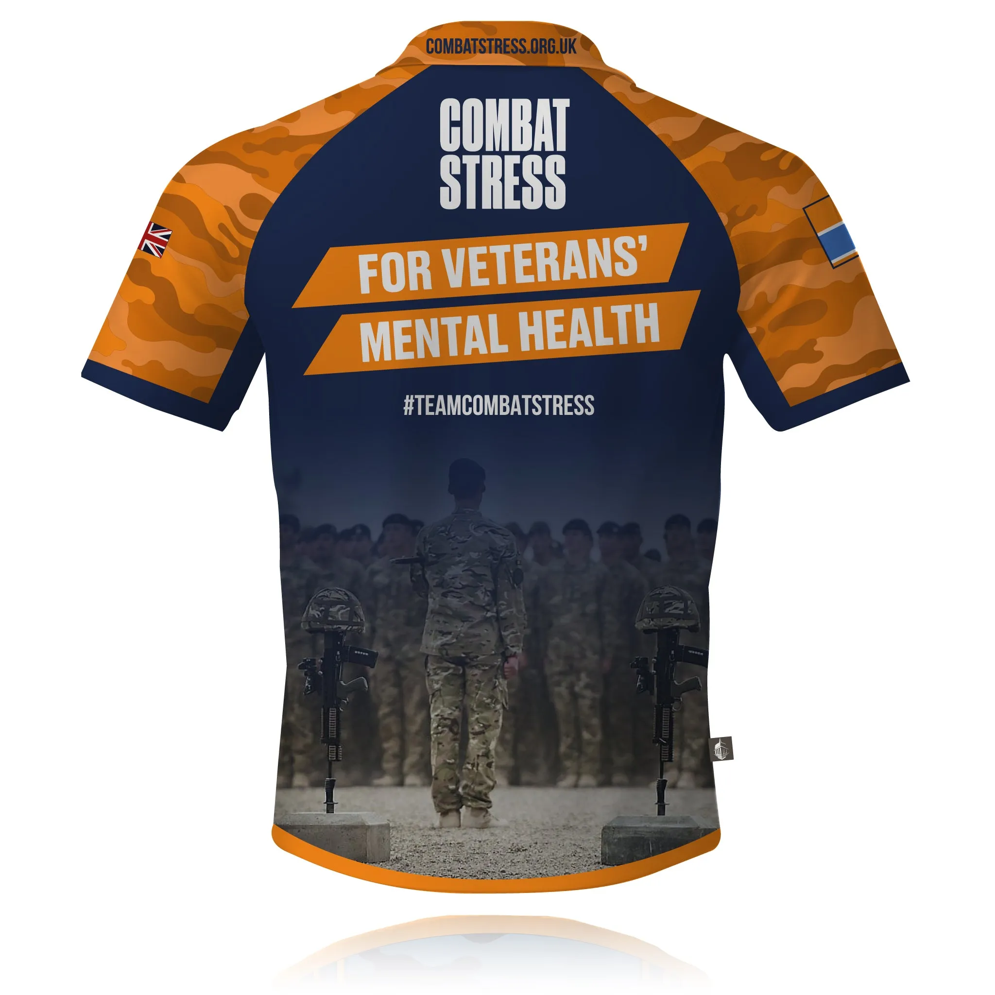 Layered Hem Reinforcement Combat Stress 2025/2026 - Tech Polo