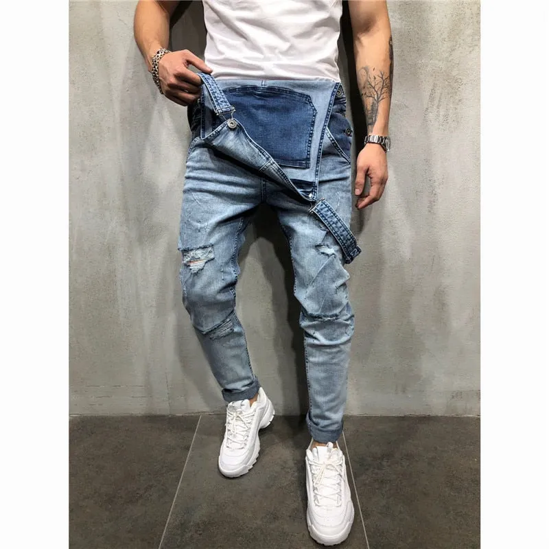 West Louis? High Street Trending Denim Overall Street Essential