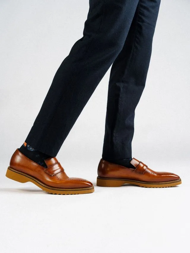 AMBERES LOAFER COGNAC Earth Tone