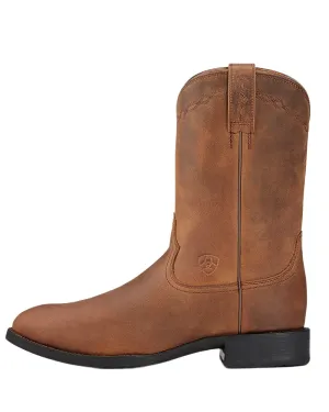Waterproof Travel Light Ariat Mens Heritage Roper Cowboy Boots