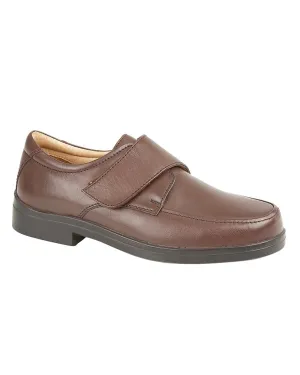 Roamers Mens Extra Wide Touch Fastening Casual Shoes Slip Resistant