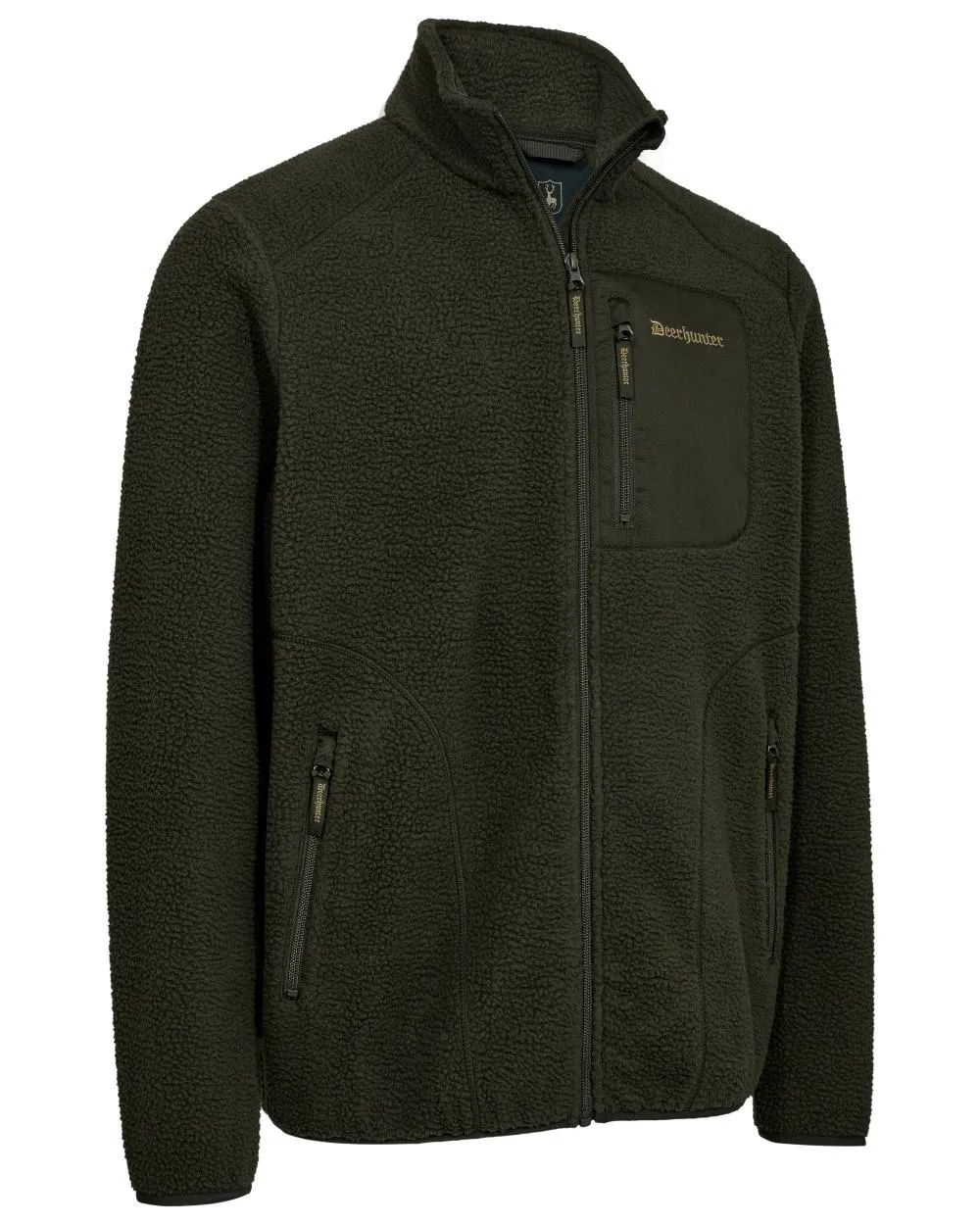 DoubleLayeredHem Casual Footwear Deerhunter Atlas Fleece Jacket