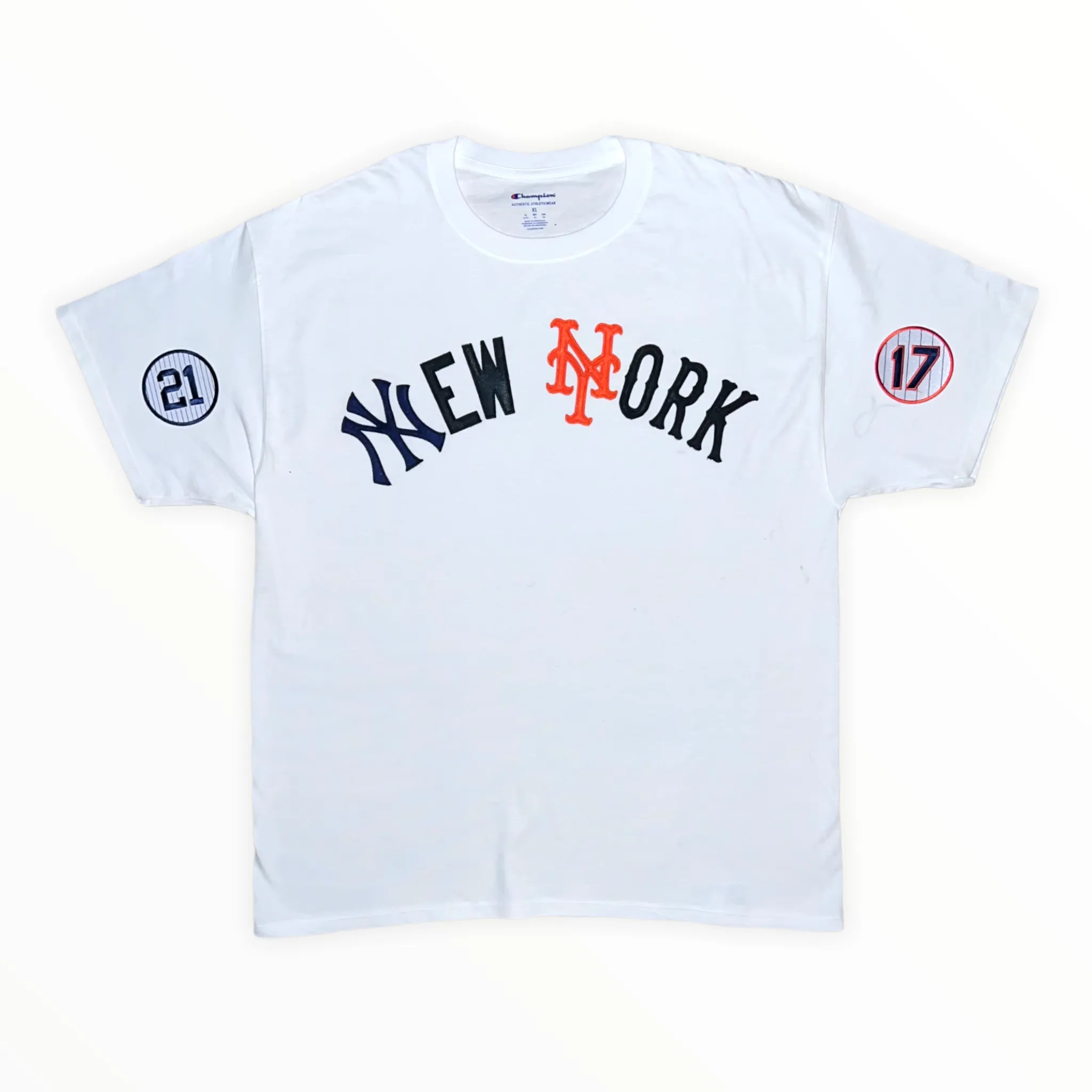 Legends NY x NY T-shirt Sleek Waistband Breathable apparel