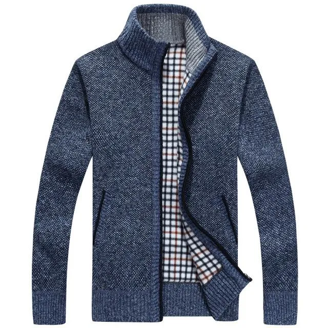 West Louis? Velvet Cashmere Sweater Cardigan Opaque Core Focus Fit