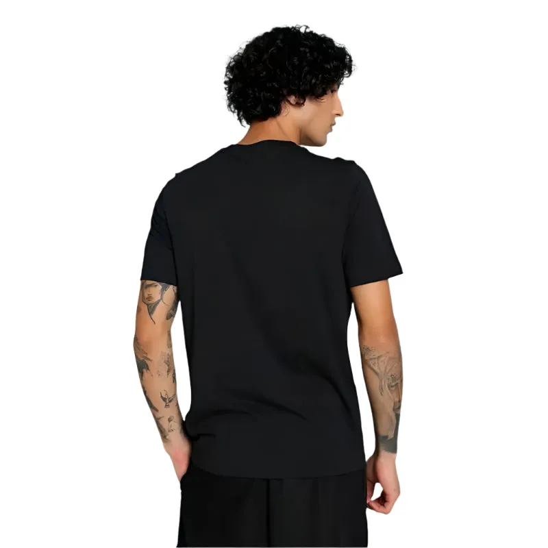 Soft and Stretchy SoftTouchFinish PUMA Mens Essentials Small Logo Tee