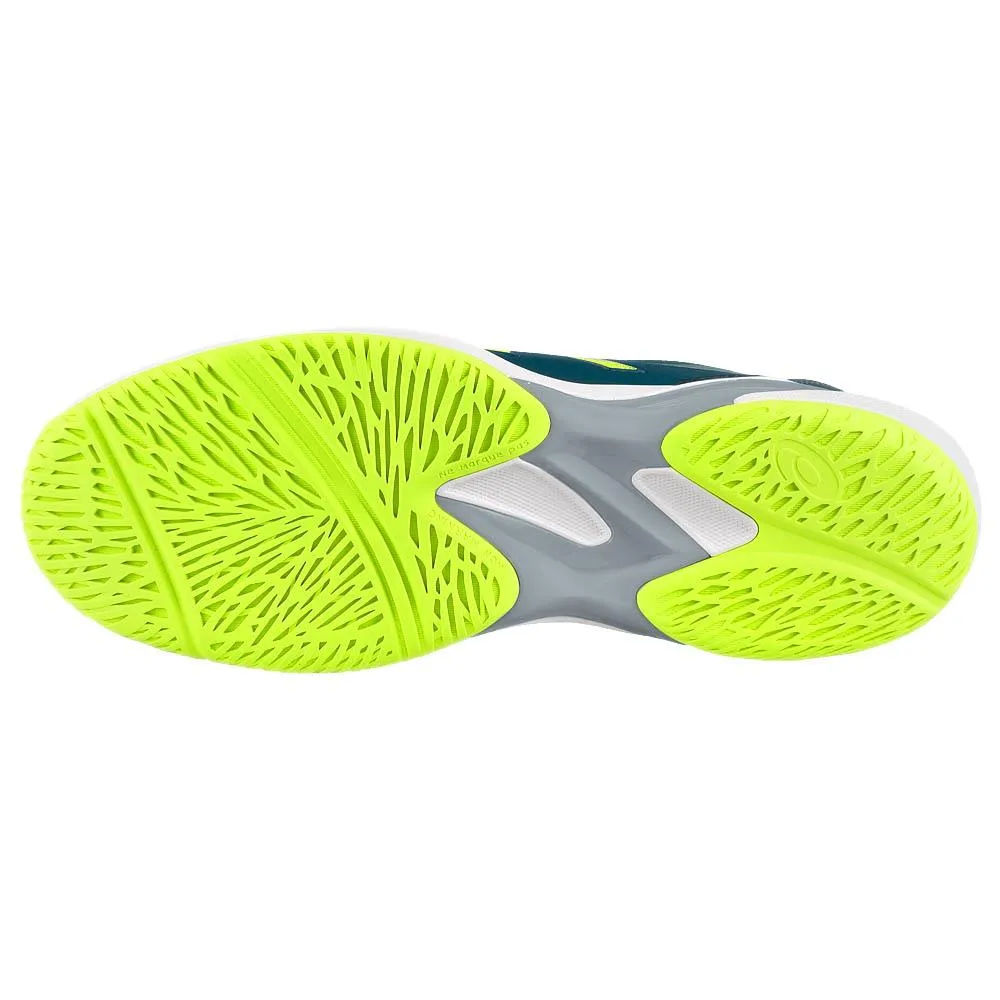 Compression resistant All terrain Asics Men's Solution Swift FF 2 - Mako Blue/Safety Yellow