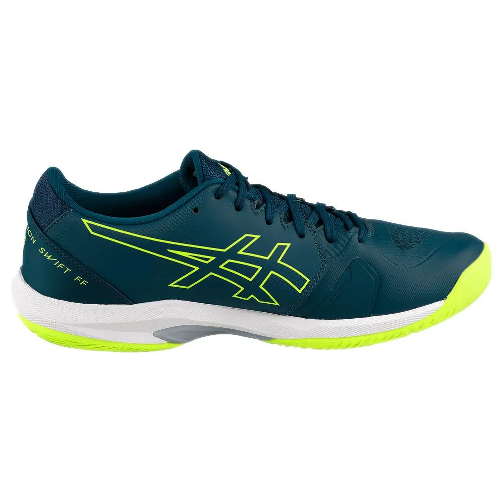 Asics Men's Solution Swift FF 2 - Mako Blue/Safety Yellow 3D Airflow Mesh