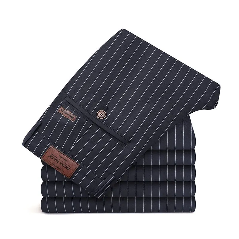 West Louis? Designer Bamboo Fiber Classic Style Business Pants Heroine Glow Spirit Glow