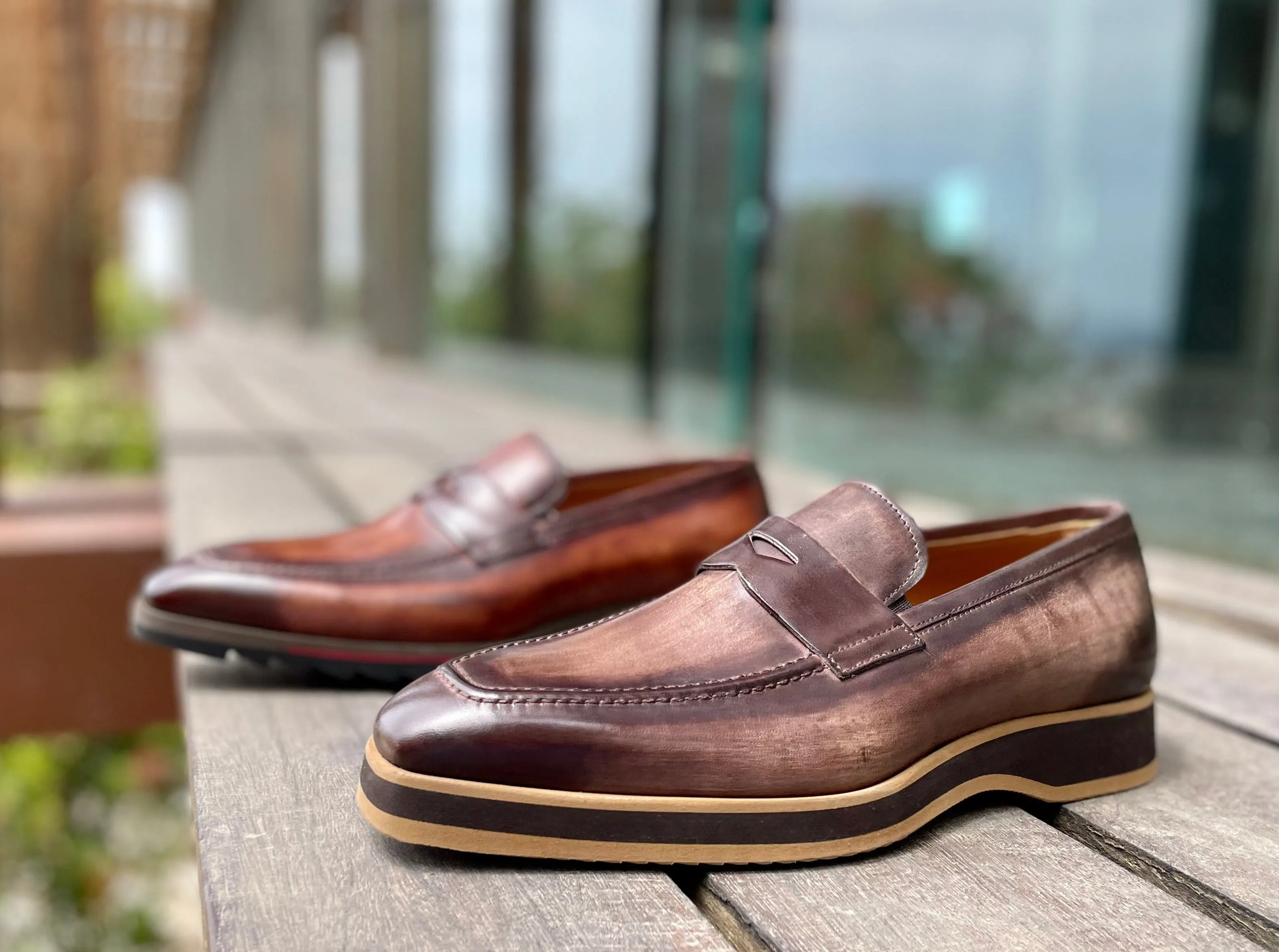 Traction pattern Breathable Lining AMBERES LOAFER FAGGIO