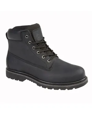 Woodland 6 Eye Padded Utility Work Boots Abrasion Resistant Material